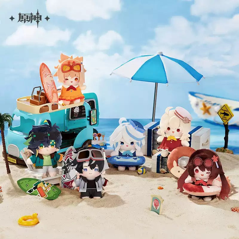 Genshin Impact Midsummer Party Themed Plush Keychain Preorder