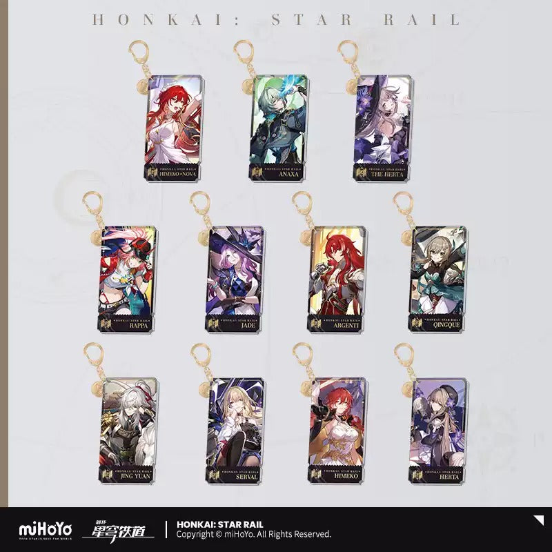 Honkai: Star Rail The Erudition Character Acrylic Keychain