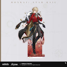 Load image into Gallery viewer, Honkai: Star Rail Train Travel Journal Themed Acrylic Character Stand Preorder
