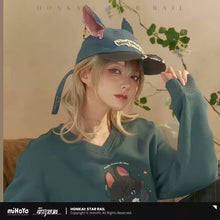 Load image into Gallery viewer, Honkai: Star Rail Fluffy Across the Blue Themed Woof Woof Dan Baseball Cap Preorder
