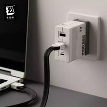 Load image into Gallery viewer, Zenless Zone Zero Rapid Power Pro Themed 140w GaN Three Port Fast Charging Adapter
