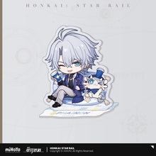 Load image into Gallery viewer, Honkai: Star Rail Train Travel Themed Acrylic Standee Preorder
