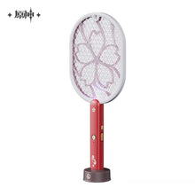 Load image into Gallery viewer, Genshin Impact Thunderous Wabi-sabi Yae Miko Themed Electric Mosquito Swatter Preorder

