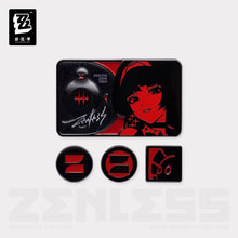 Load image into Gallery viewer, Zenless Zone Zero Sparkling Wonderland FES 2026 Themed Metal Badge Set Preorder
