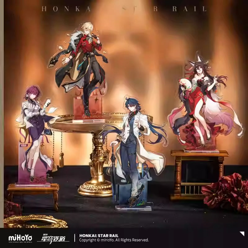 Honkai: Star Rail Train Travel Journal Themed Acrylic Character Stand Preorder