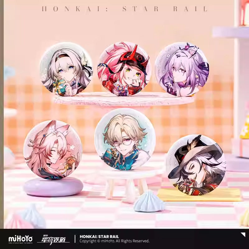 Honkai: Star Rail Cosmic Candy House Themed Character Badge Preorder