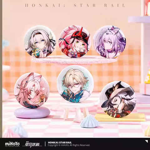 Honkai: Star Rail Cosmic Candy House Themed Character Badge Preorder