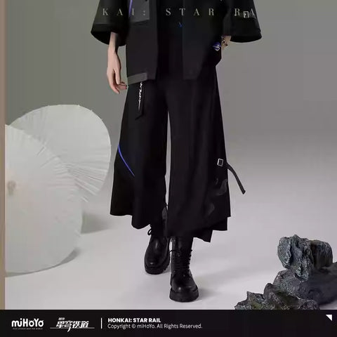 Honkai: Star Rail Acheron Themed Wide Leg Pants Preorder