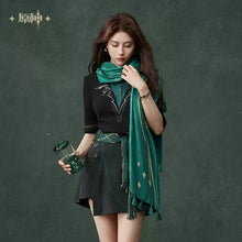 Load image into Gallery viewer, Genshin Impact Alhaitham Themed Spring/Summer Shawl/Scarf Preorder
