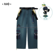 Load image into Gallery viewer, Genshin Impact Kinich Themed Jeans Preorder
