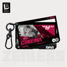 Load image into Gallery viewer, Zenless Zone Zero Flint Workshop Cinema Themed Double Acrylic Pendant Preorder
