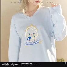 Load image into Gallery viewer, Honkai: Star Rail Fluffy Across the Blue Themed Jumper Preorder
