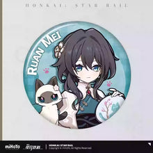 Load image into Gallery viewer, Honkai: Star Rail Tiny Cat Themed Character Badge Preorder
