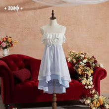 Load image into Gallery viewer, Genshin Impact Midnight Tea Party Themed Columbina Nightgown Set Preorder
