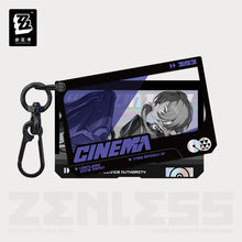 Load image into Gallery viewer, Zenless Zone Zero Krampus Compliance Authority Cinema Themed Double Acrylic Pendant Preorder
