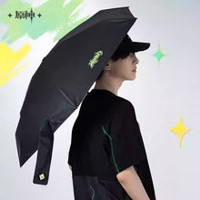 Load image into Gallery viewer, Genshin Impact Kinich Themed Folding Umbrella Preorder
