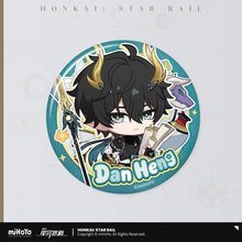 Load image into Gallery viewer, Honkai: Star Rail Autumn Festival Themed Chibi Badge Preorder
