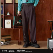 Load image into Gallery viewer, Honkai: Star Rail Aventurine Themed Pants Preorder
