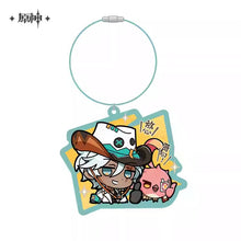 Load image into Gallery viewer, Genshin Impact Natlan Emoticon Character Acrylic Keychain Preorder

