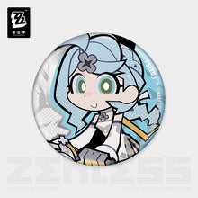 Load image into Gallery viewer, Zenless Zone Zero New Eridu Themed Obol Squad Chibi Character Badge Preorder
