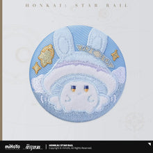Load image into Gallery viewer, Honkai: Star Rail Rabbit Mushroom and Mushroom Rabbit Themed Embroidered Badge Preorder

