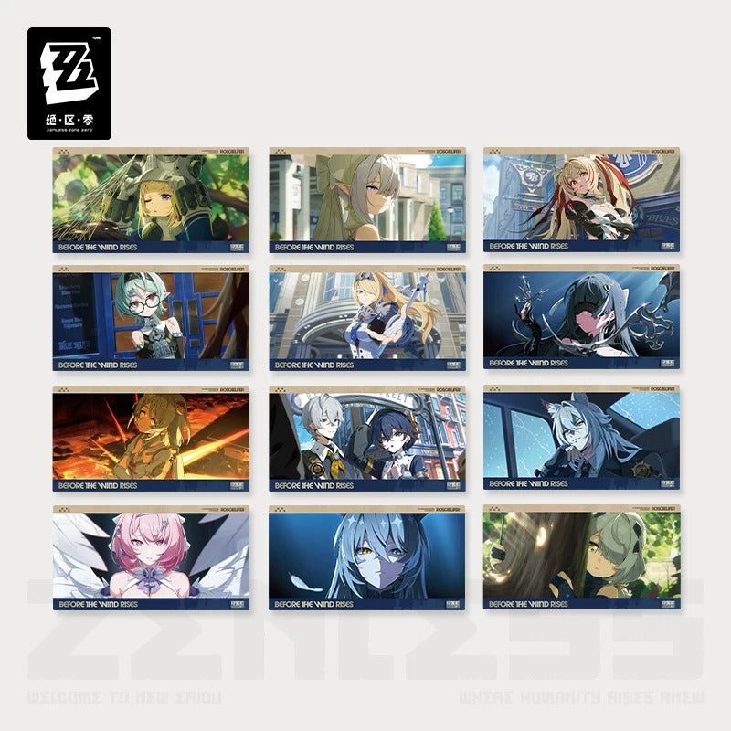 Zenless Zone Zero Before the Wind Rises Themed Collectible Postcard Set Preorder