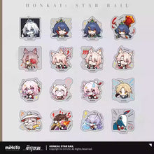 Load image into Gallery viewer, Honkai: Star Rail Pom Pom Exhibition Hall Themed Sticker Pack
