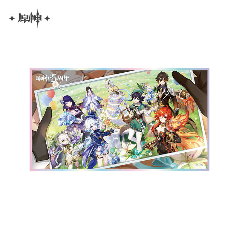 Genshin Impact 5th Anniversary Themed Signboard Preorder