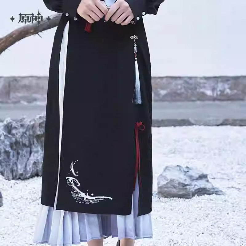 Genshin Impact Shenhe Themed Long Skirt Preorder
