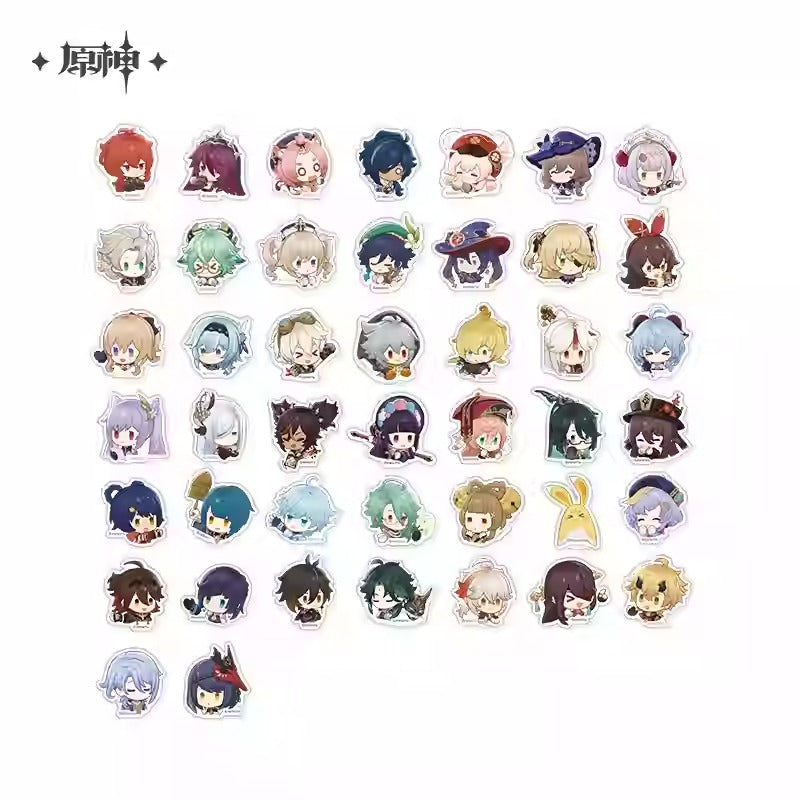 Genshin Impact Star Road Memories Themed Chibi Sticker Pack Preorder