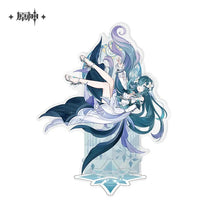 Load image into Gallery viewer, Genshin Impact Snezhnaya Acrylic Character Stands Preorder
