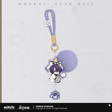 Load image into Gallery viewer, Honkai: Star Rail Boys Dormitory Themed Acrylic Chibi Character Pendant Preorder
