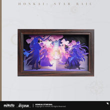 Load image into Gallery viewer, Honkai: Star Rail  Memories Of Travelling With You Themed Paper Sculpture Lamp Preorder
