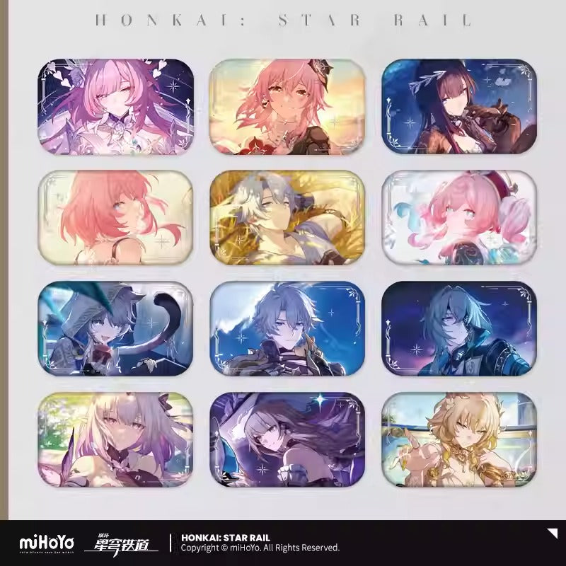 Honkai: Star Rail Memories Of Travelling With You Themed Badge Preorder