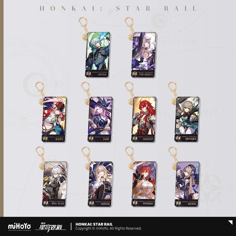 Honkai: Star Rail The Erudition Character Acrylic Keychain