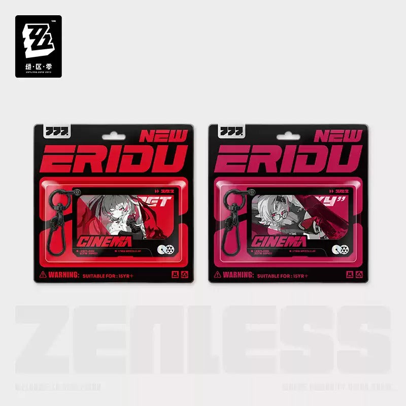 Zenless Zone Zero Flint Workshop Cinema Themed Double Acrylic Pendant Preorder