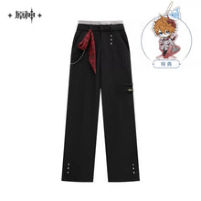 Load image into Gallery viewer, Genshin Impact Tartaglia/Childe Themed Casual Pants Preorder
