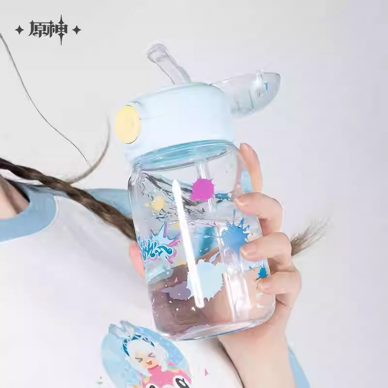 Genshin Impact Mualani Themed Water Bottle Preorder
