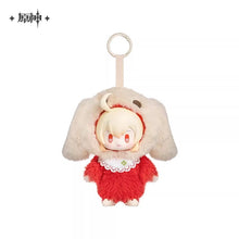 Load image into Gallery viewer, Genshin Impact Winter Nesting Themed Plush Character Keychain Preorder
