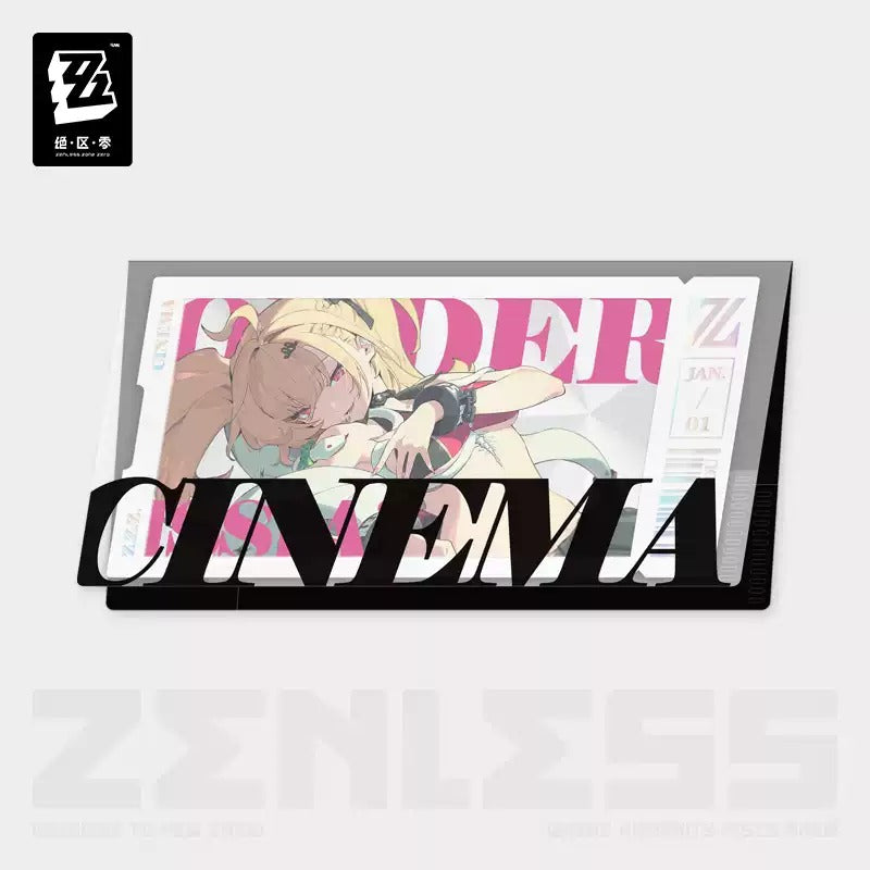 Zenless Zone Zero Metropolitan Order Division Cinema Themed Collector Character Card Set Preorder