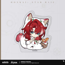 Load image into Gallery viewer, Honkai: Star Rail Boys Dormitory Themed Chibi Acrylic Character Stand Preorder
