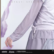 Load image into Gallery viewer, Honkai: Star Rail Castorice Themed Faux Two-Piece T-Shirt Preorder
