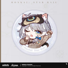 Load image into Gallery viewer, Honkai: Star Rail Nameless Guest Themed Character Badge Preorder

