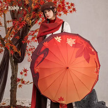 Load image into Gallery viewer, Genshin Impact Kaedehara Kazuha Themed Umbrella

