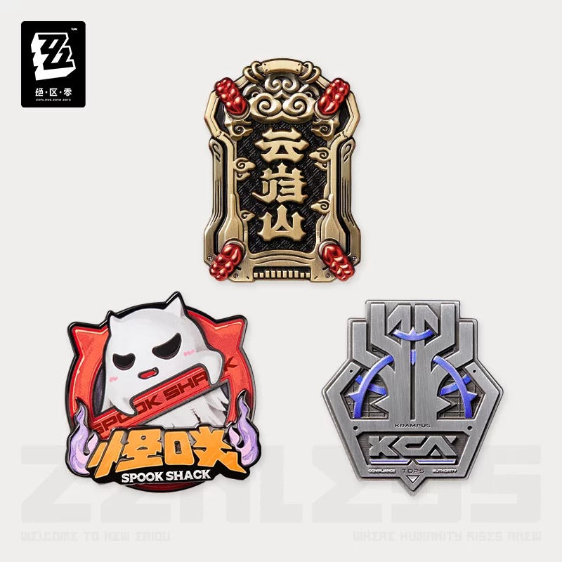 Zenless Zone Zero Faction Metal Badge Vol. 4 Preorder