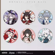 Load image into Gallery viewer, Honkai: Star Rail Tiny Cat Themed Character Badge Preorder
