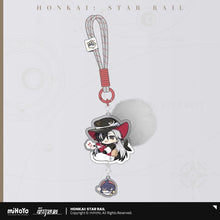 Load image into Gallery viewer, Honkai: Star Rail Boys Dormitory Themed Acrylic Chibi Character Pendant Preorder
