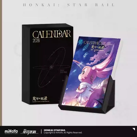 Honkai: Star Rail 2026 Weekly Calendar Preorder