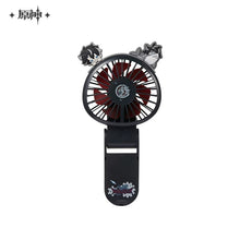 Load image into Gallery viewer, Genshin Impact Midsummer Party Themed Foldable Portable Handheld Fan
