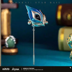 Honkai: Star Rail Aventurine Themed Brooch